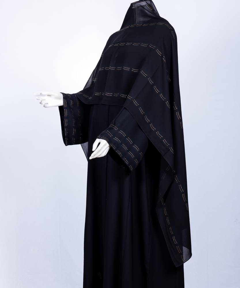  عباية مع طرحة موديل رقم   3559 (1)
