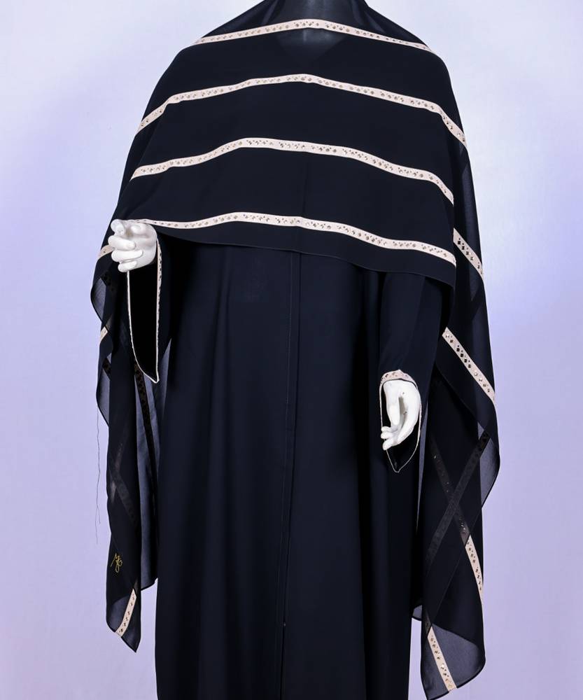 عباية مع طرحة موديل رقم   3569 (1)