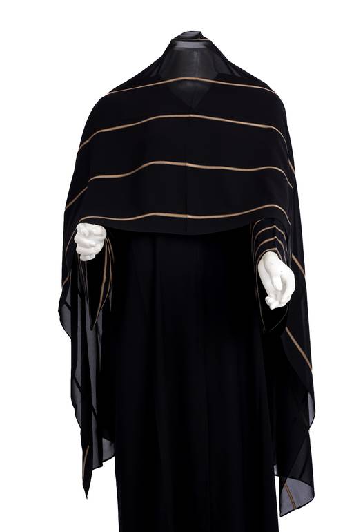 عباية مع طرحة كلفة موديل   3465 (3)