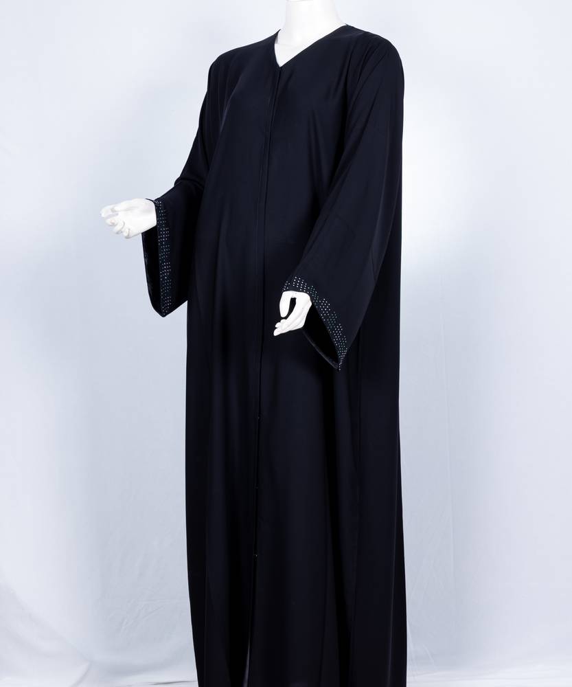 عباية مع طرحة موديل رقم  3654 (1)
