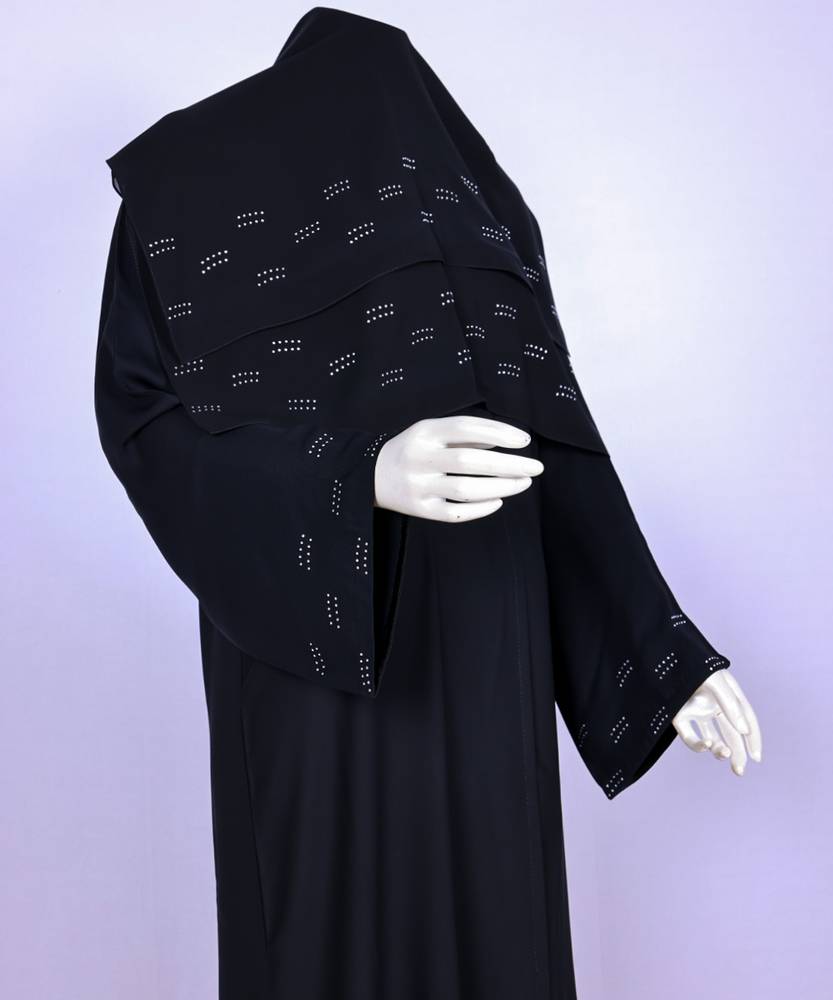 عباية مع طرحه موديل رقم  3552 (1)