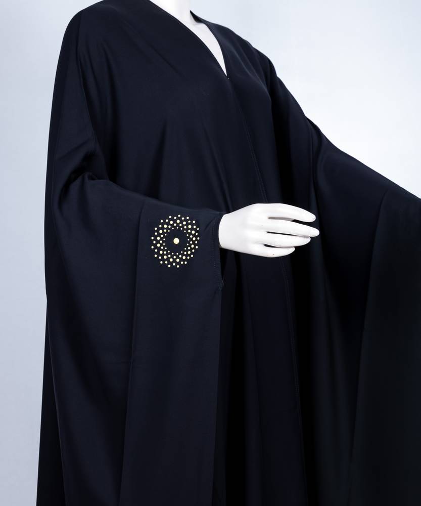 عباية مع طرحة قصة البشت موديل رقم  3641  (4)