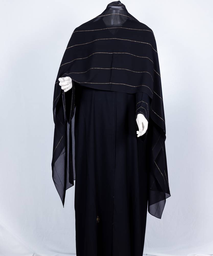 عباية مع طرحه موديل رقم   3560