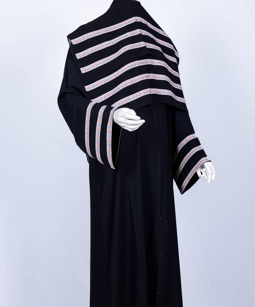 عباية + طرحة موديل رقم  3555 (1)