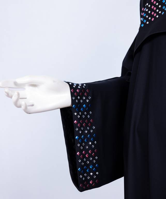 عباية مع طرحه موديل   3670 (1)