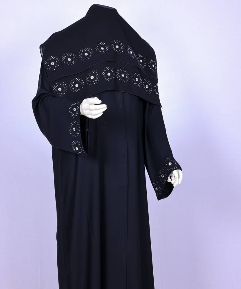 عباية مع طرحه موديل رقم   3589 (1)