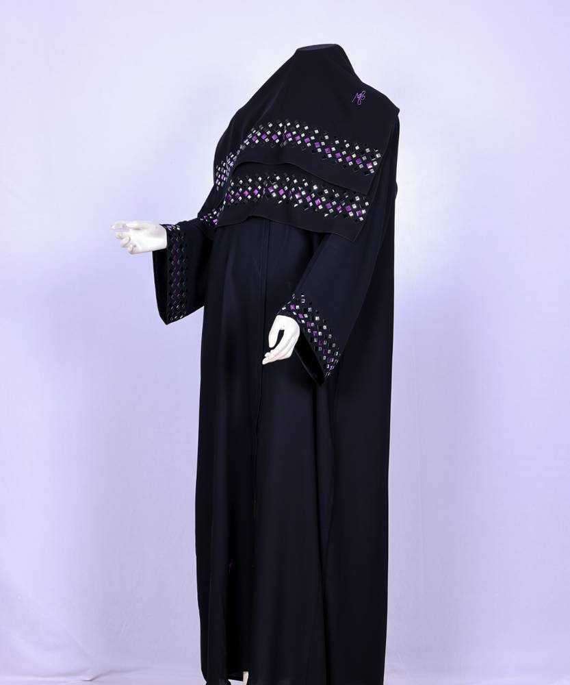 عباية مع طرحه موديل رقم  3593  (1)