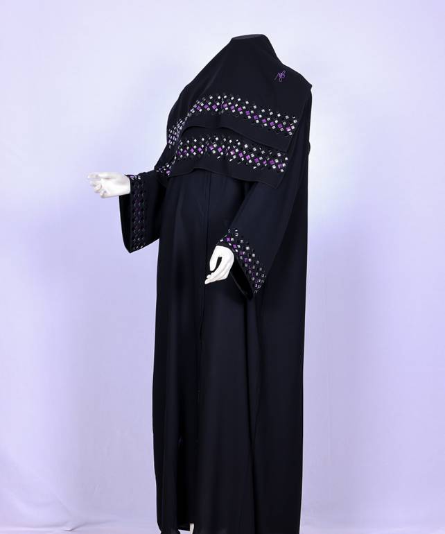 عباية مع طرحه موديل رقم  3593  (1)