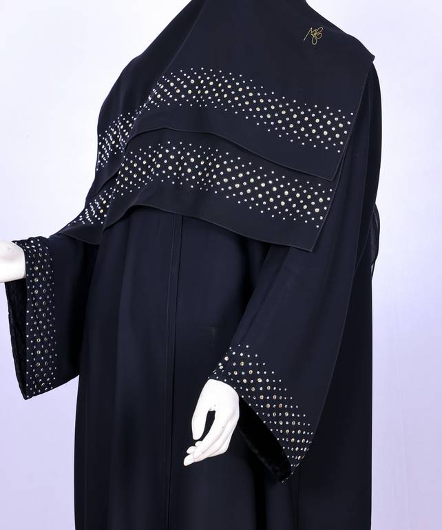 عباية مع طرحه موديل رقم  3665 (1)