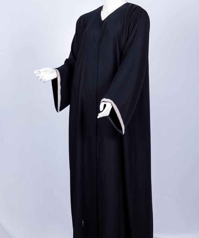 عباية مع طرحة كريستال موديل رقم 3614  (3)
