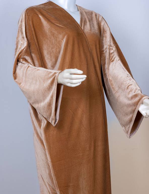 عباية مخمل لف