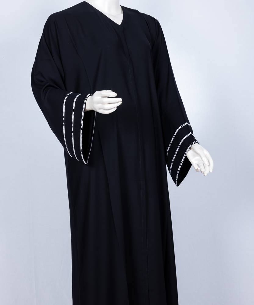 عباية مع طرحة موديل رقم   3565 (1)