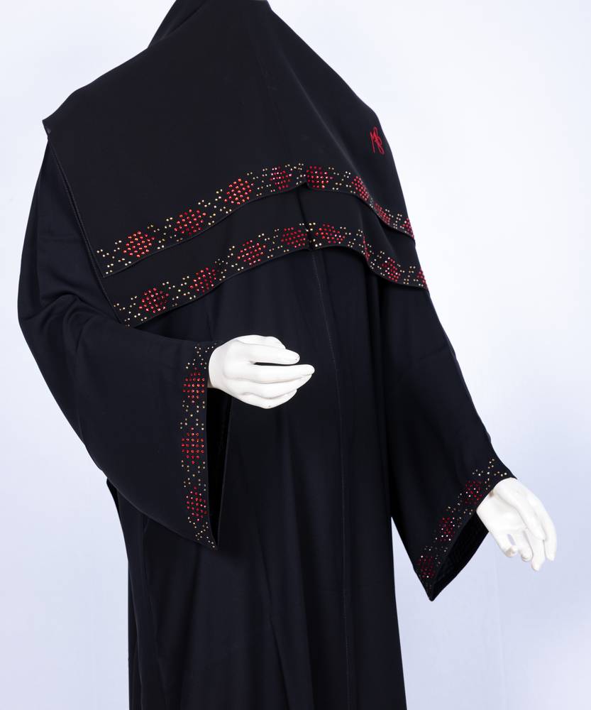 عباية مع طرحه موديل رقم  3634 (1)