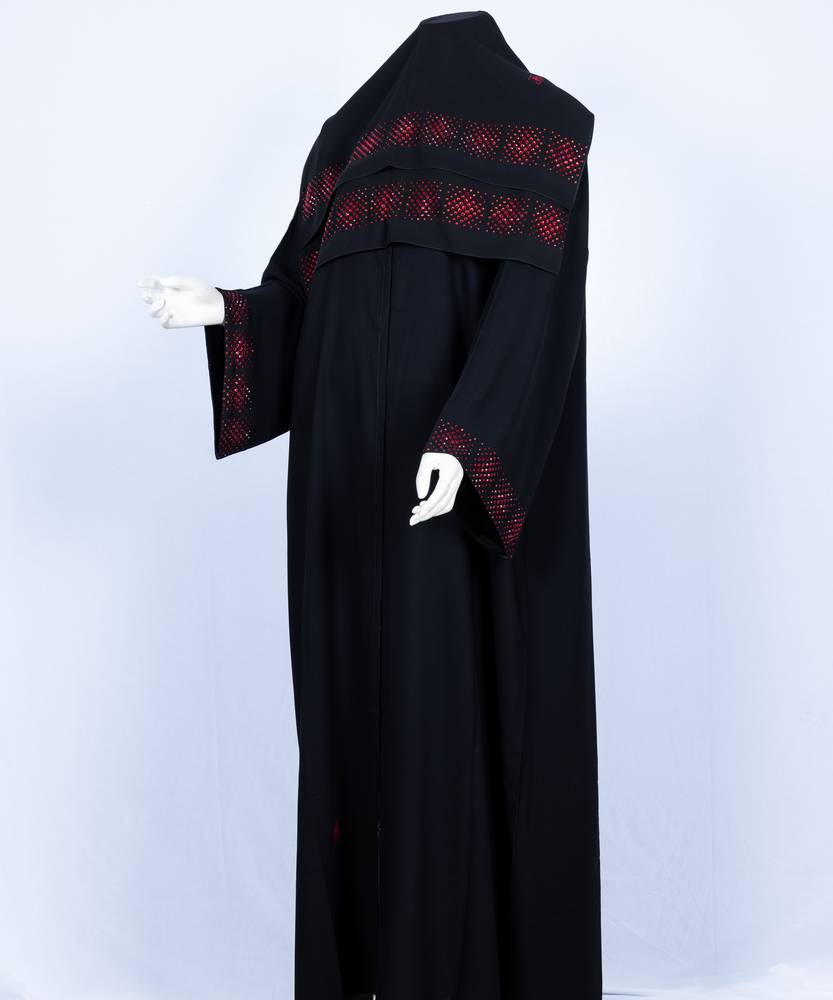 عباية مع طرحه موديل رقم  3604 (1)
