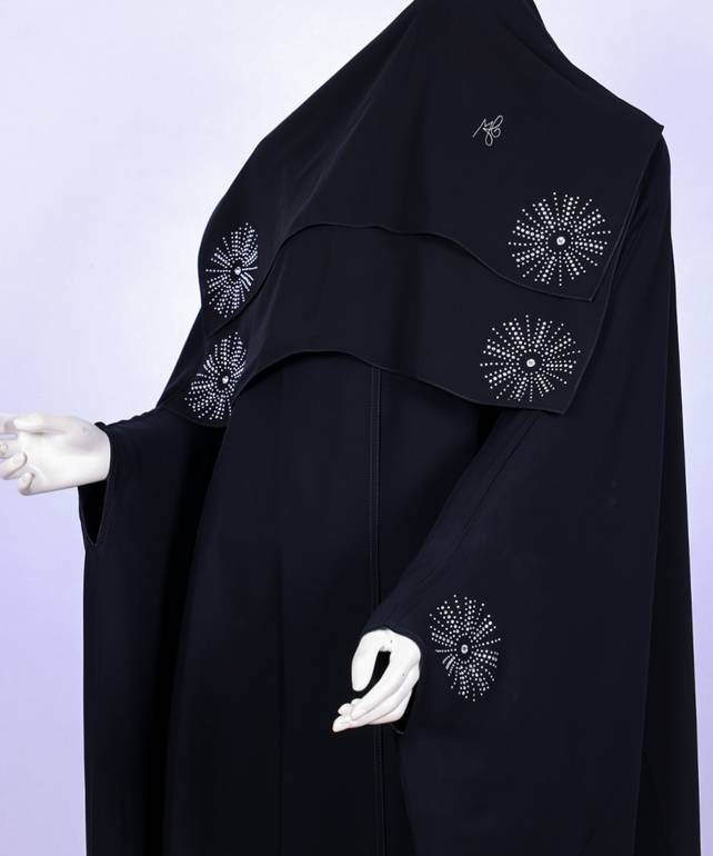 عباية مع طرحه موديل رقم 3621 (1)