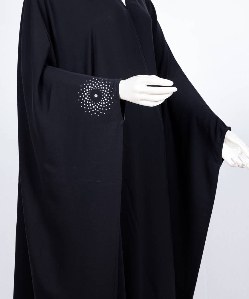 عباية مع طرحة موديل رقم   3639 (1)