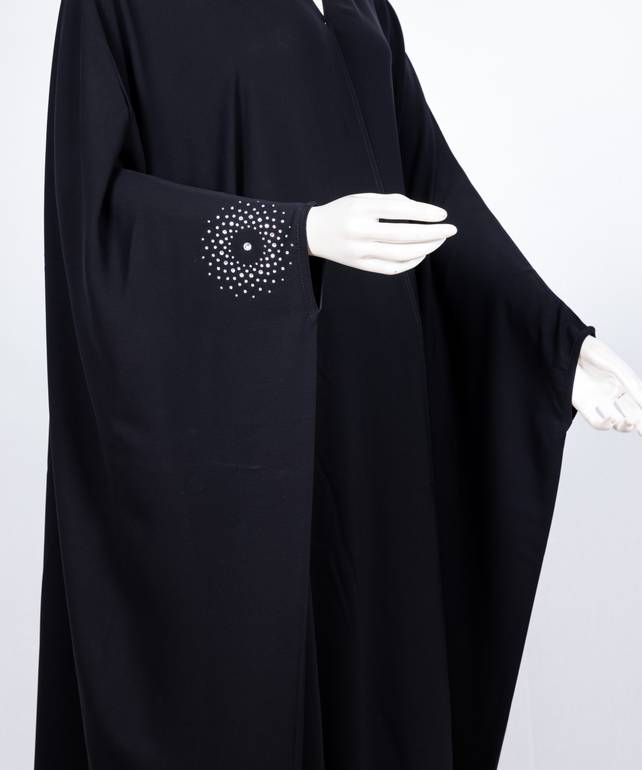 عباية مع طرحة موديل رقم   3639 (1)