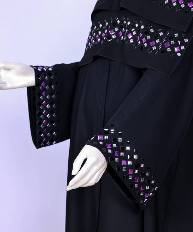 عباية مع طرحه موديل رقم  3593  (1)