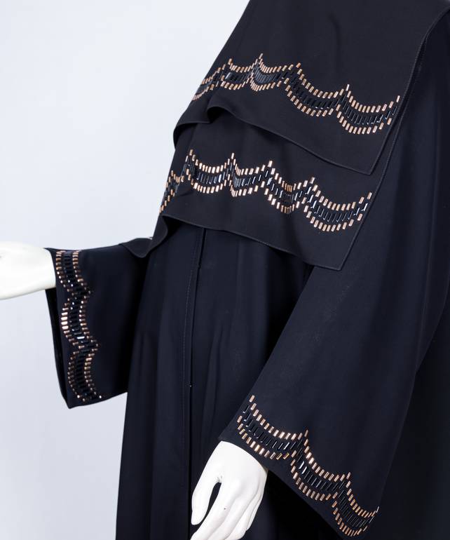 عباية مع طرحه موديل رقم   3596 (1)