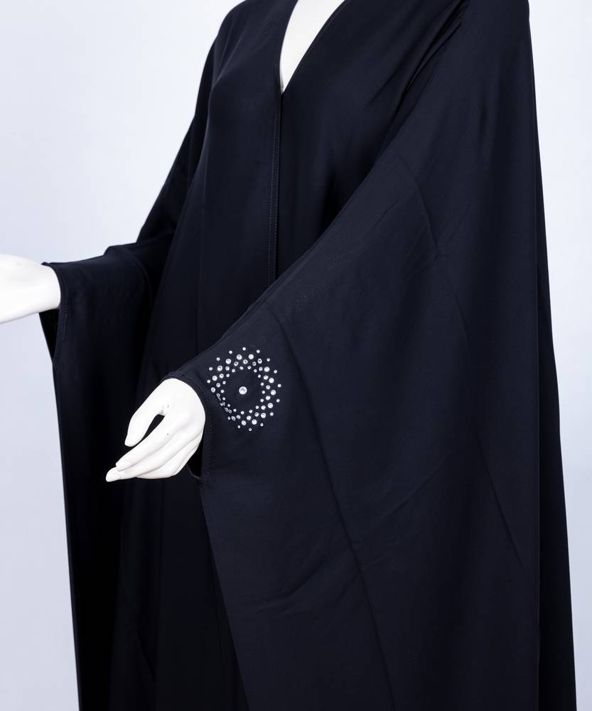  عباية مع طرحة قصة البشت  3616 (1)