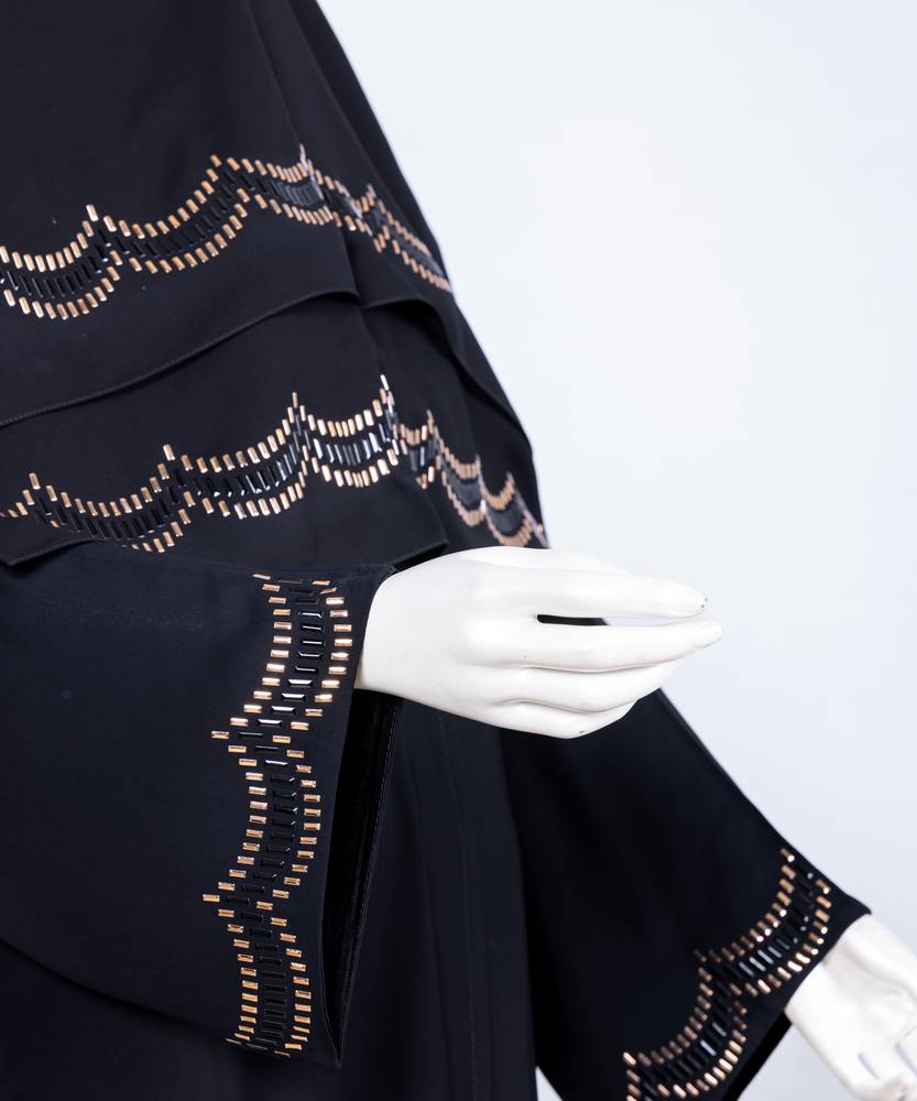 عباية مع طرحه موديل رقم   3596 (1)
