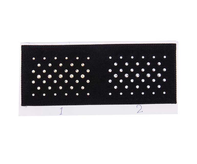 عباية سوداء مع طرحة معدن موديل رقم  3663 (1)