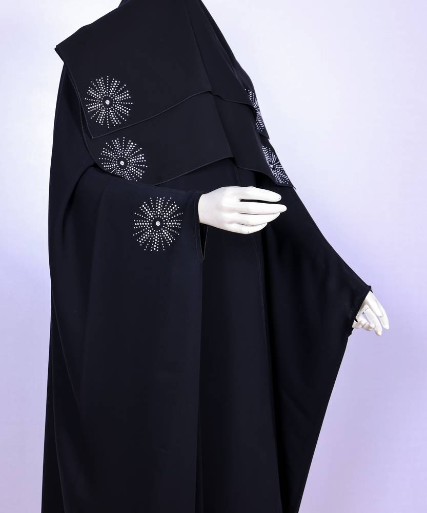 عباية مع طرحه موديل رقم 3621 (1)