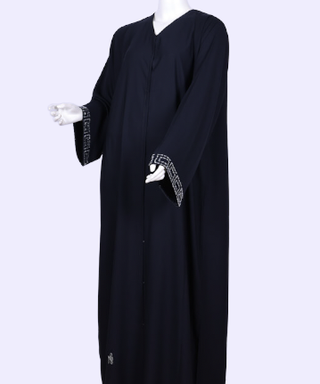 عباية مع طرحة موديل رقم  3588  (1)