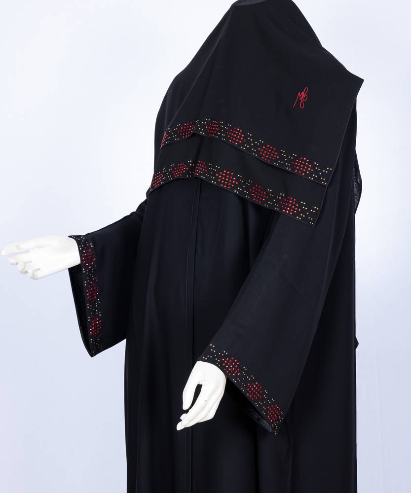 عباية مع طرحه موديل رقم  3634 (1)