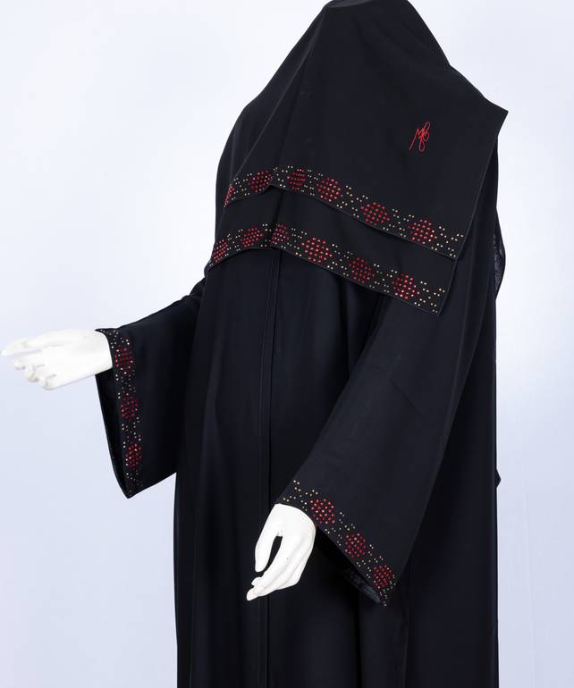 عباية مع طرحه موديل رقم  3634 (1)