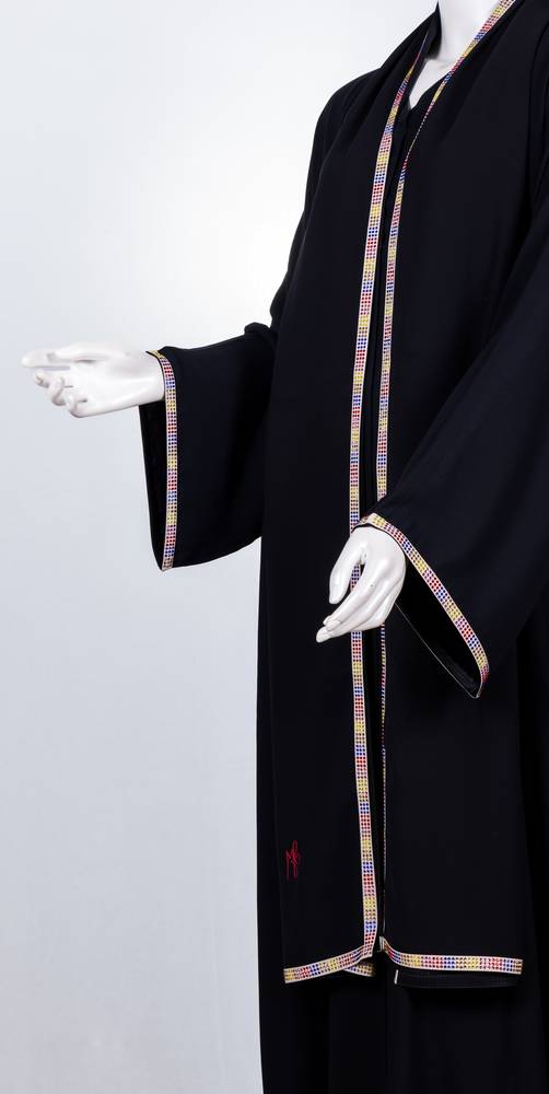  عباية مع طرحة  موديل رقم 3545 (4)