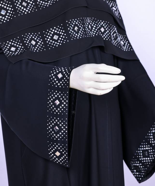 عباية مع طرحه موديل رقم   3613 (1)