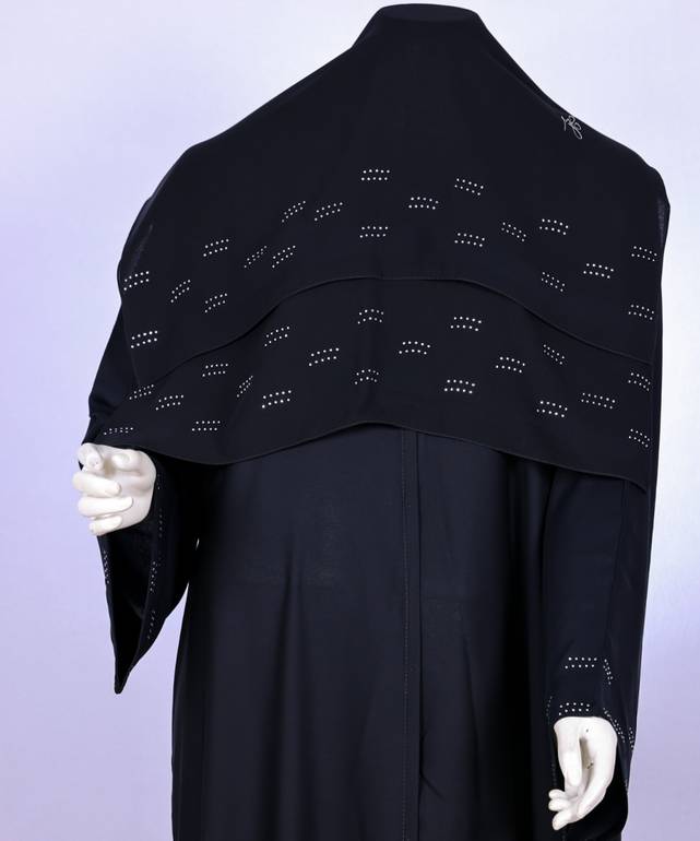 عباية مع طرحه موديل رقم  3552 (1)