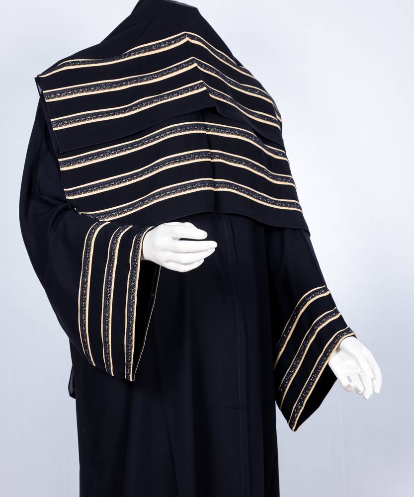 عباية مع طرحه موديل رقم  3612 (1)