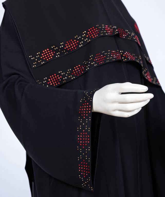 عباية مع طرحه موديل رقم  3634 (1)