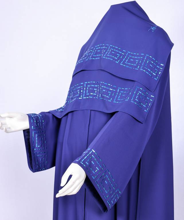 عباية مع طرحه موديل رقم 3591 (3)