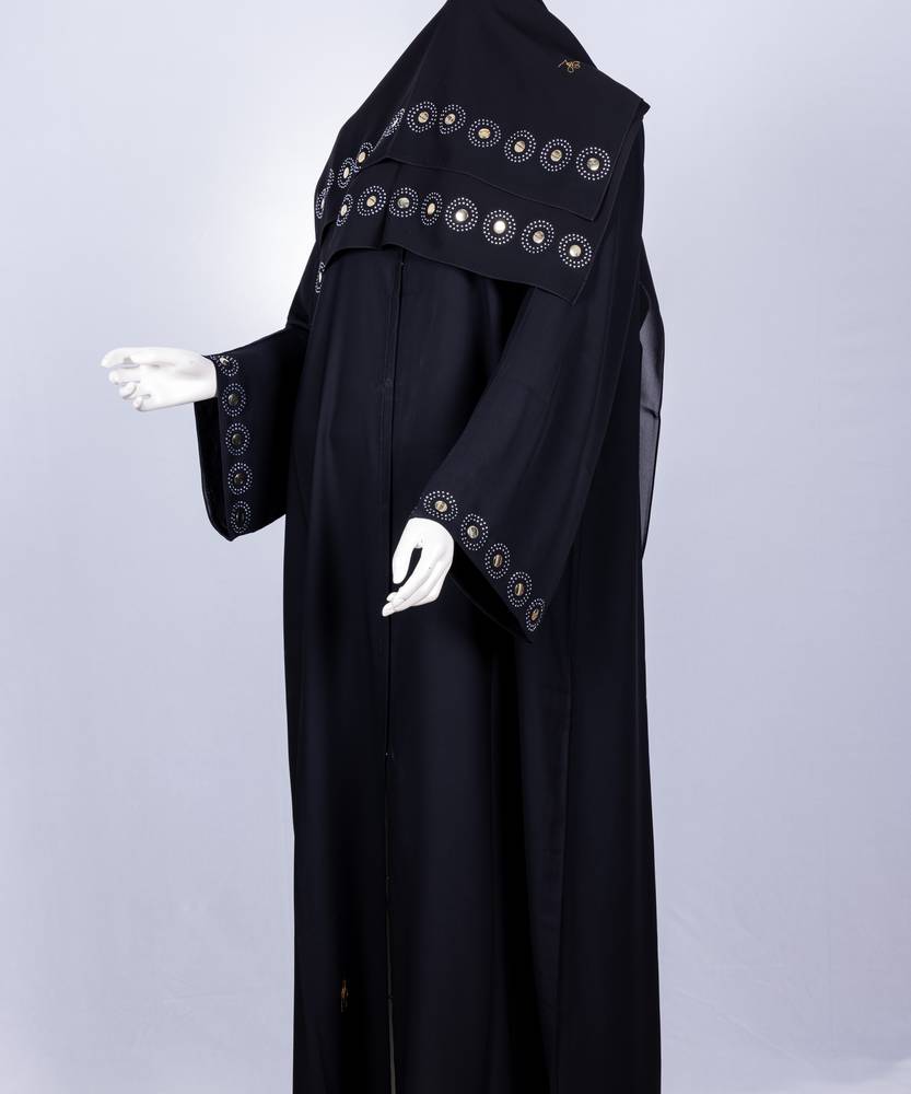 عباية كريستال تصميم دوائر موديل رقم  3594 (1)