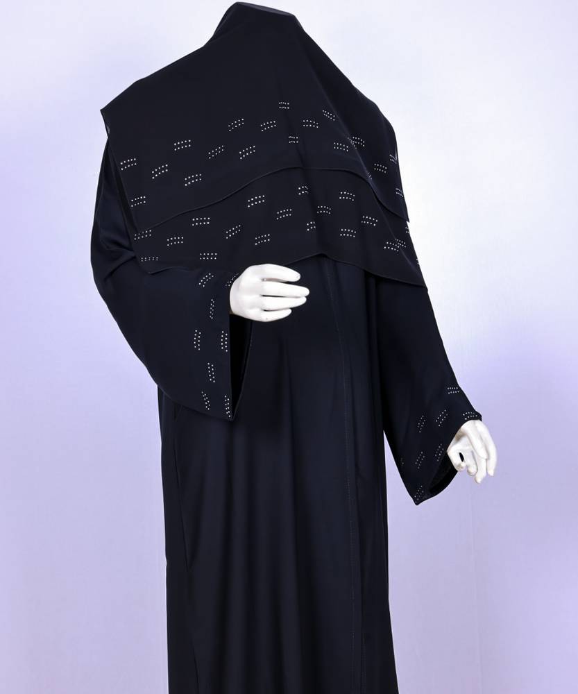 عباية مع طرحه موديل رقم  3552 (1)