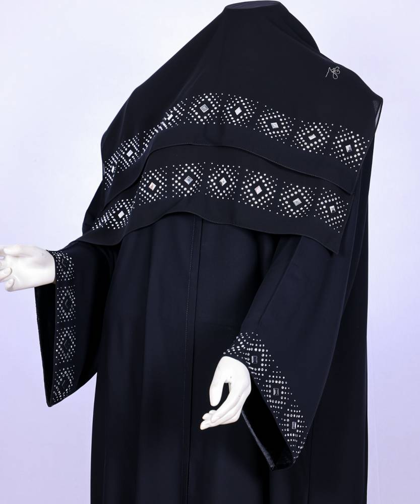 عباية مع طرحه موديل رقم   3613 (1)