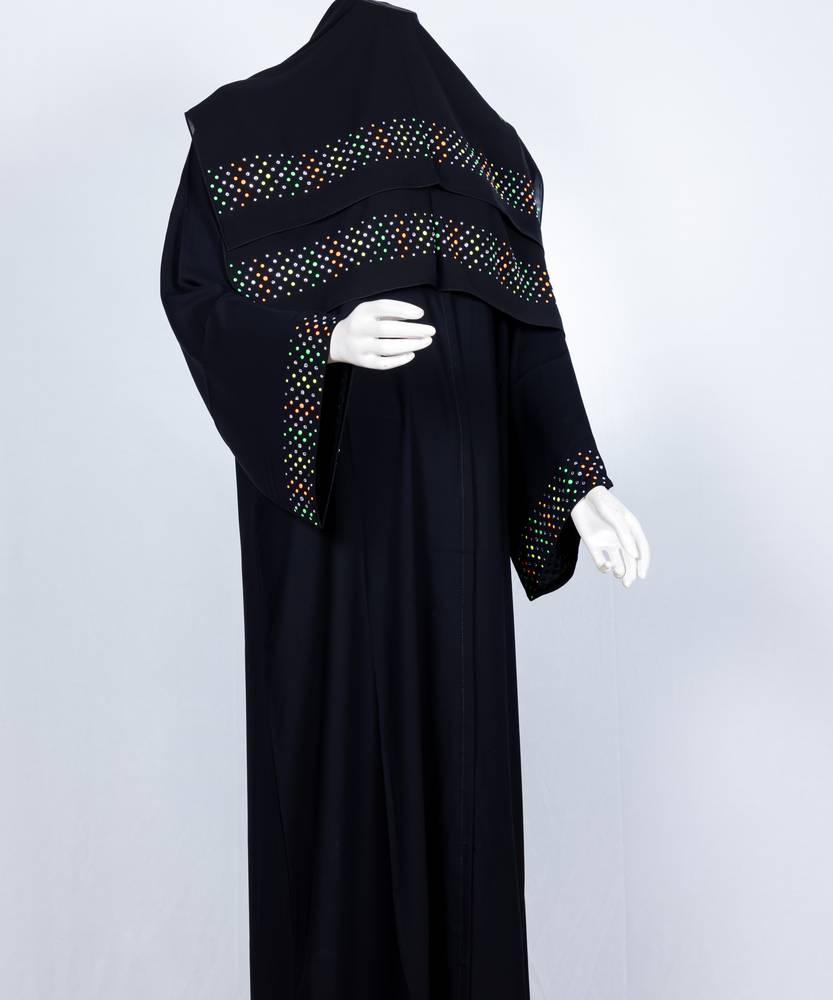 عباية مع طرحه موديل رقم  3660 (1)