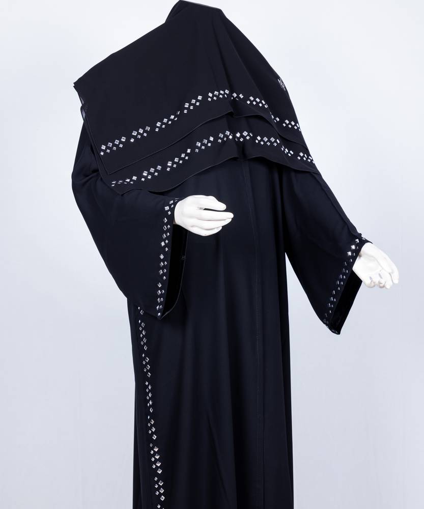 عباية مع طرحه موديل رقم 3572 ( 1)