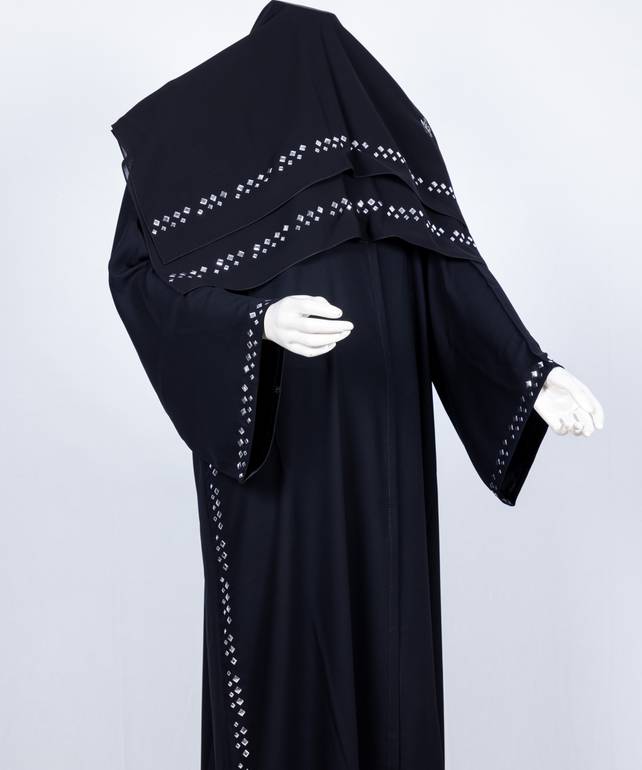 عباية مع طرحه موديل رقم 3572 ( 1)