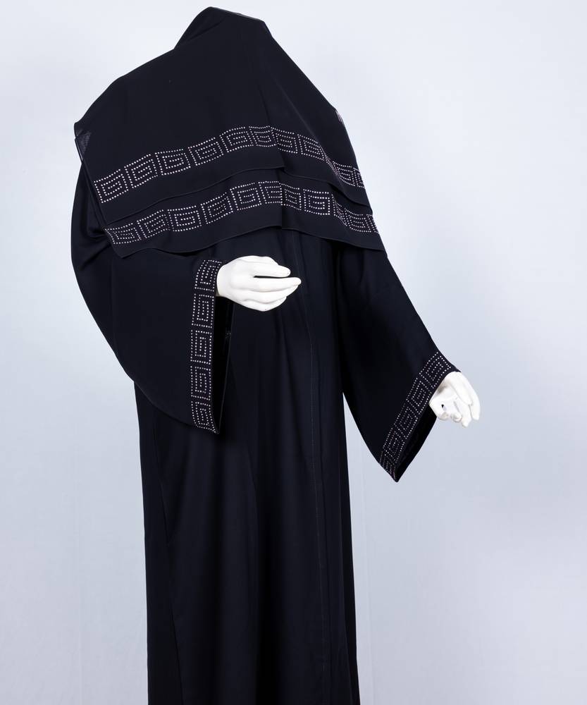 عباية مع طرحه موديل رقم   3622 (4)