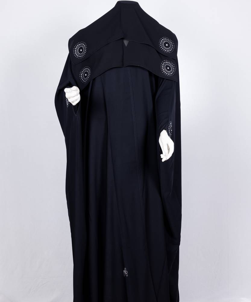 عباية مع طرحة قصة البشت موديل رقم   3617 (1)