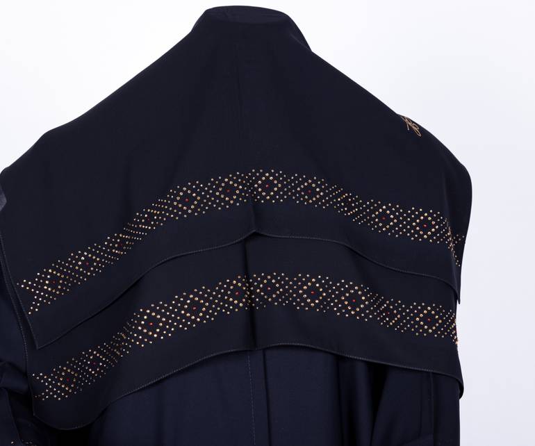 عباية مع طرحة موديل رقم   3658 (1)