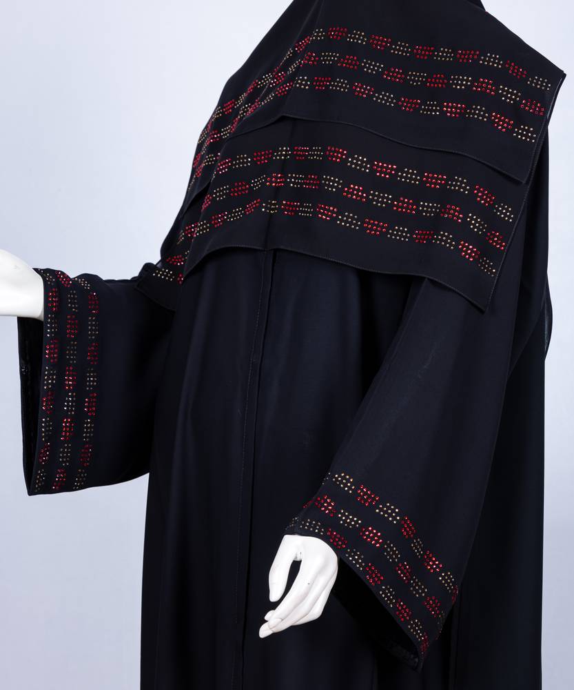 عباية مع طرحة موديل رقم   3650 (5)