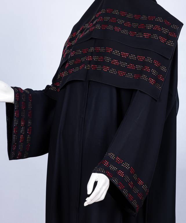 عباية مع طرحة موديل رقم   3650 (5)