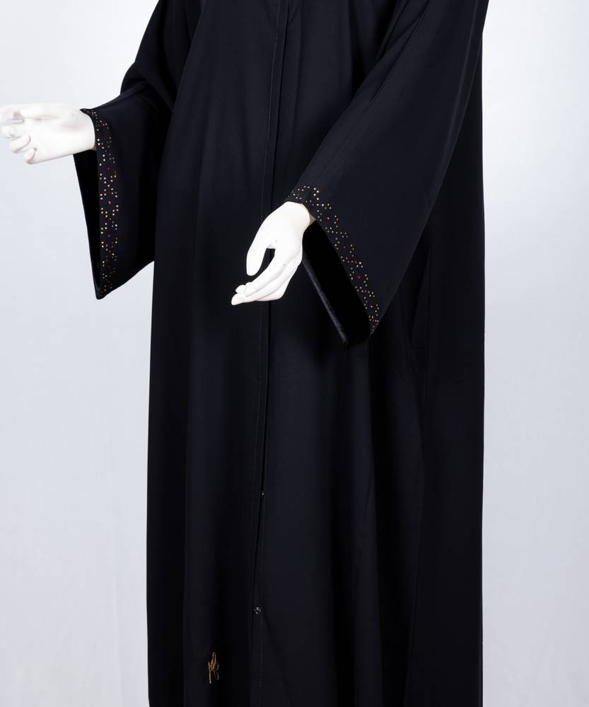 عباية مع طرحة موديل رقم   3637 (1)