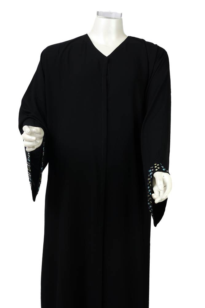 عباية مع طرحة موديل رقم 3686 (1)