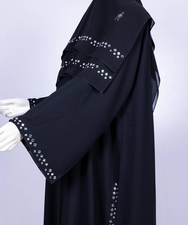 عباية مع طرحه موديل رقم 3572 ( 1)